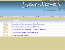 Tablet Screenshot of forum.sanibelcottagesresort.com
